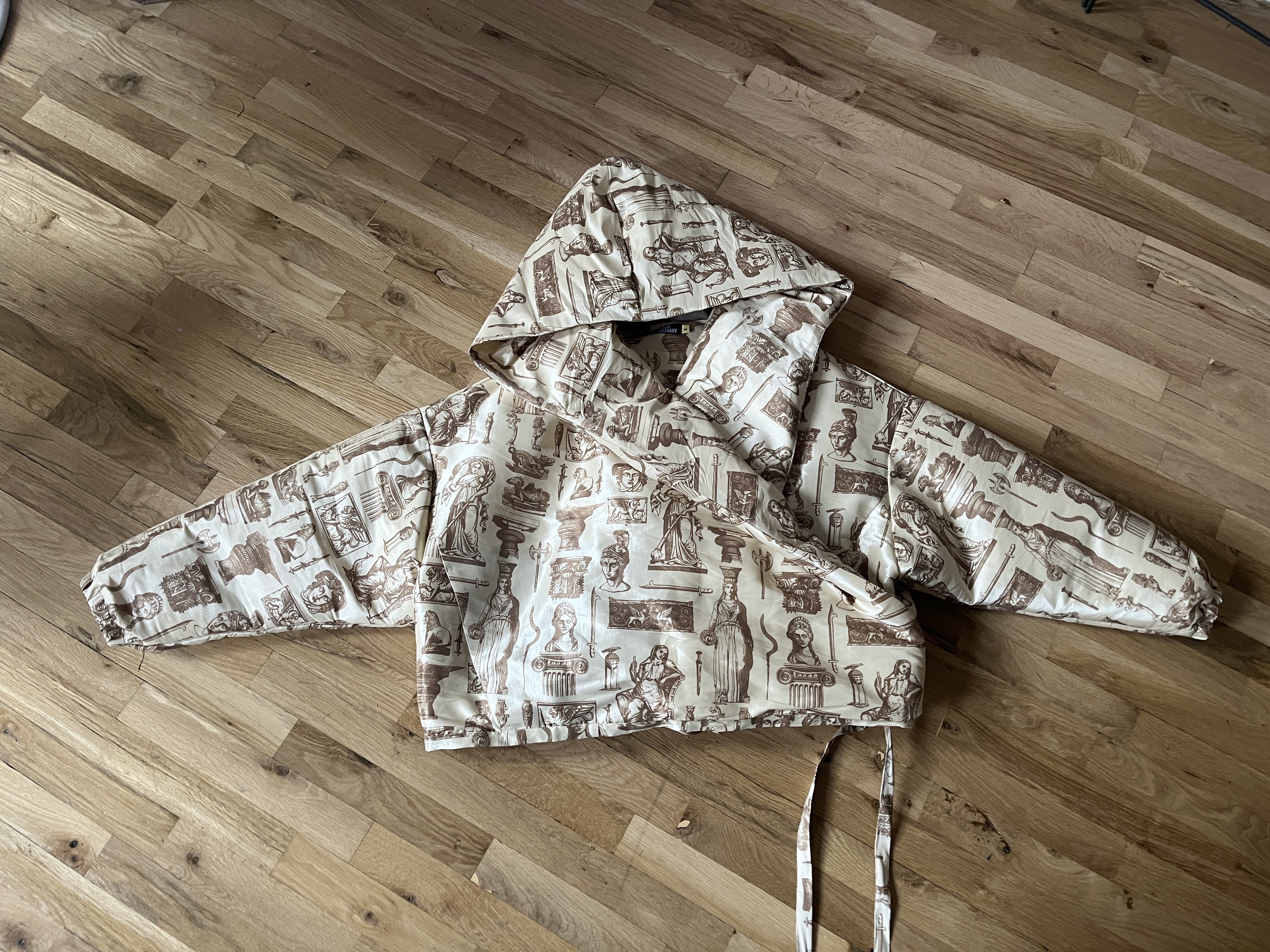 Before: Clothing item before ghost mannequin transformation