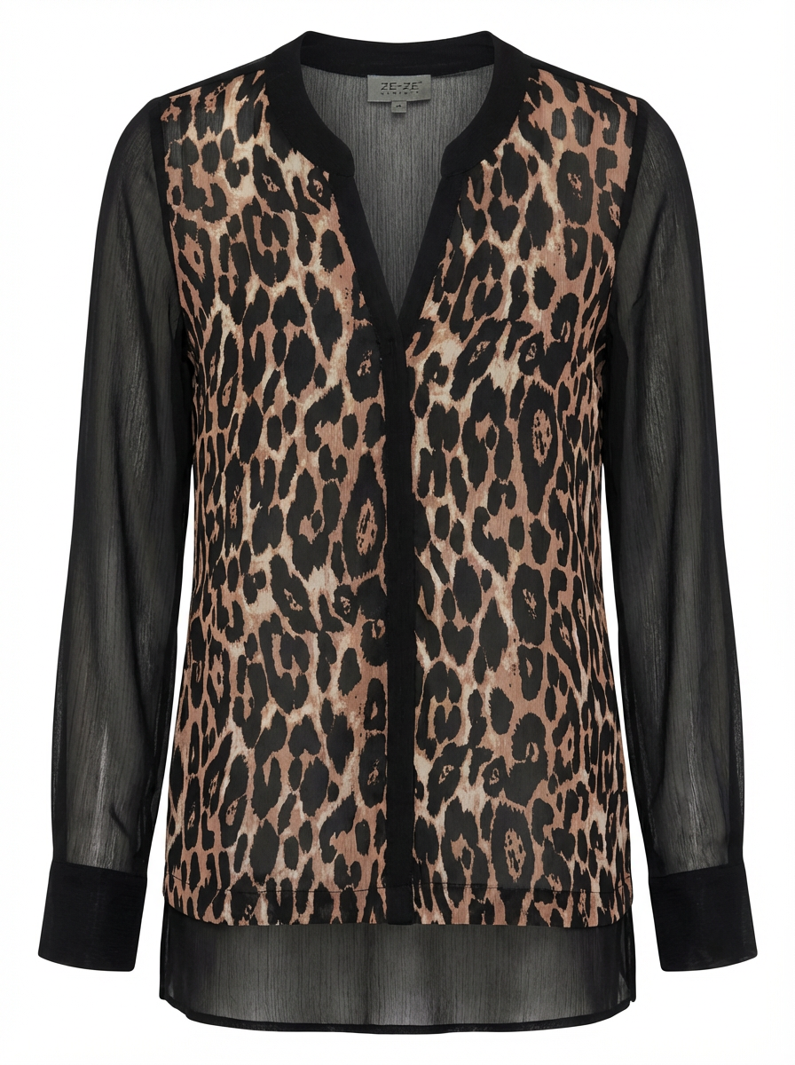 After: invisible mannequin coat result