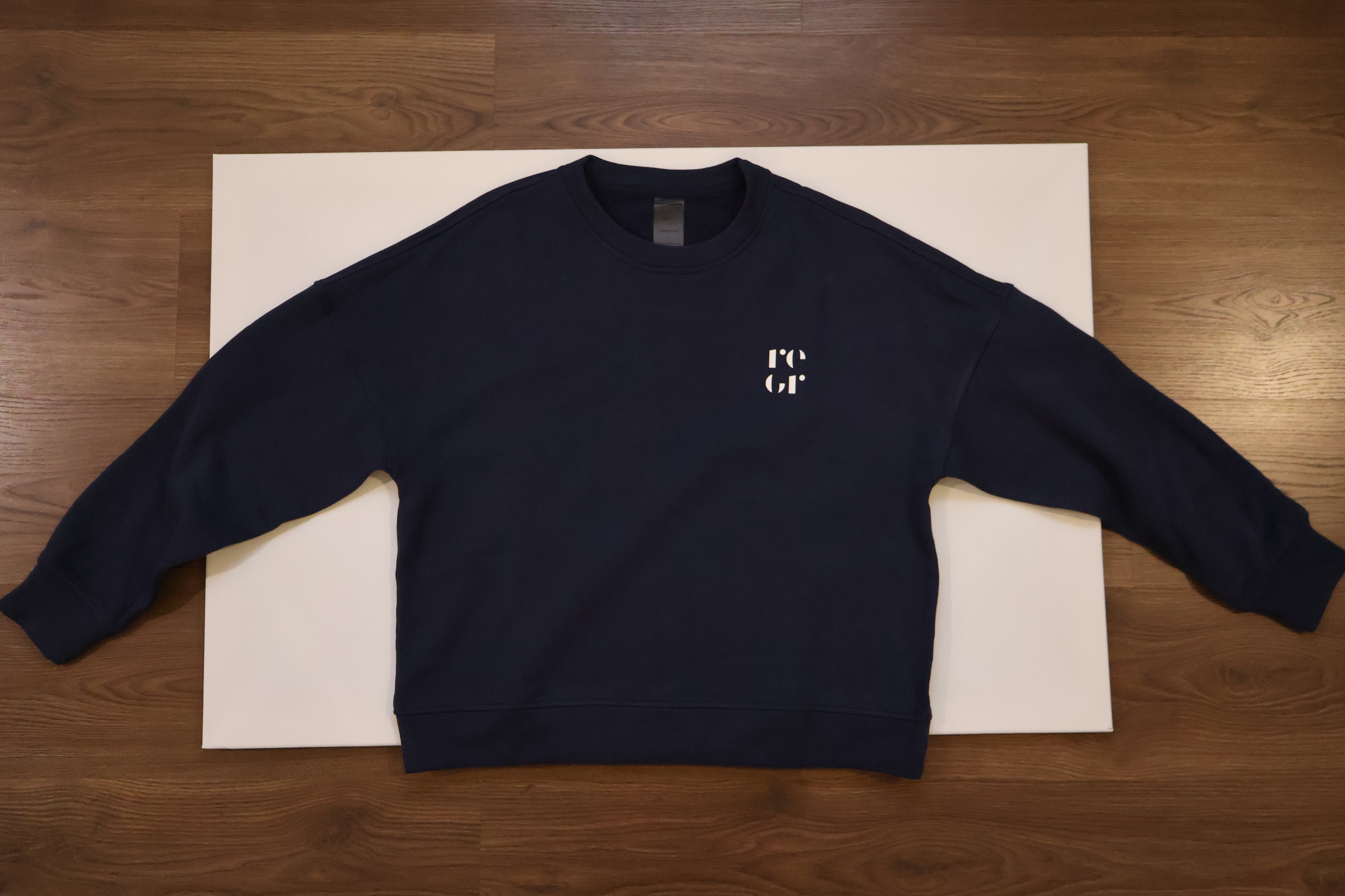 Clothing item before ghost mannequin transformation